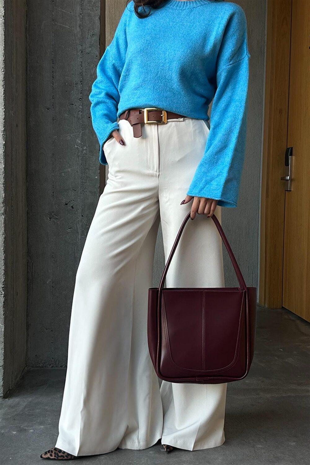 Moscow Large Bordeaux + Purse
