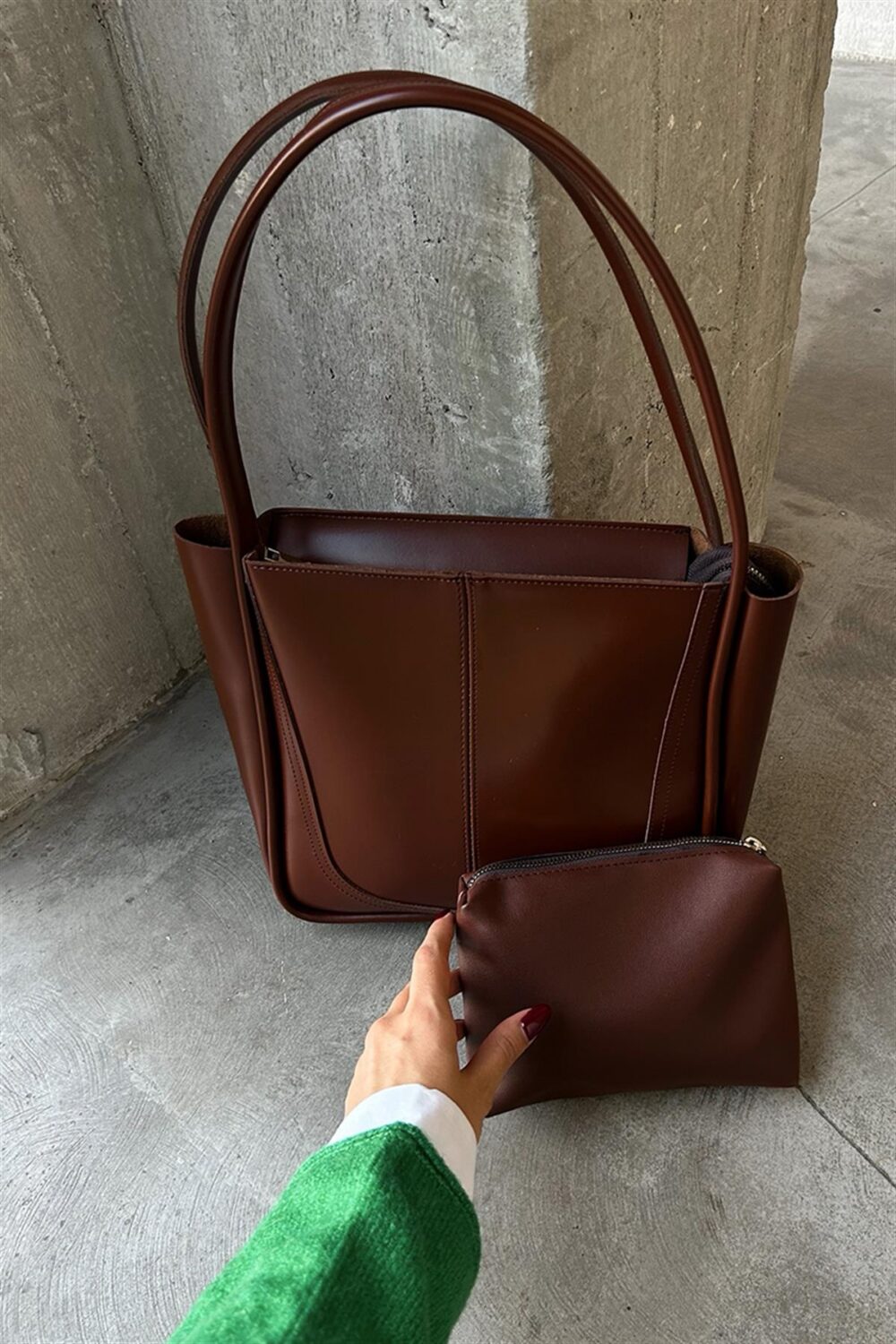 Moscow Large Noisette + Purse