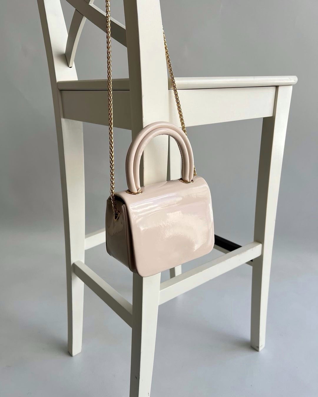 Mini Ross Glossy Beige