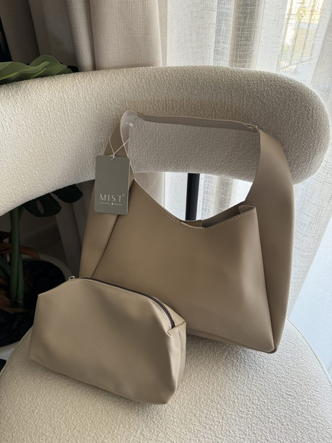 Zoe Beige + Pochette
