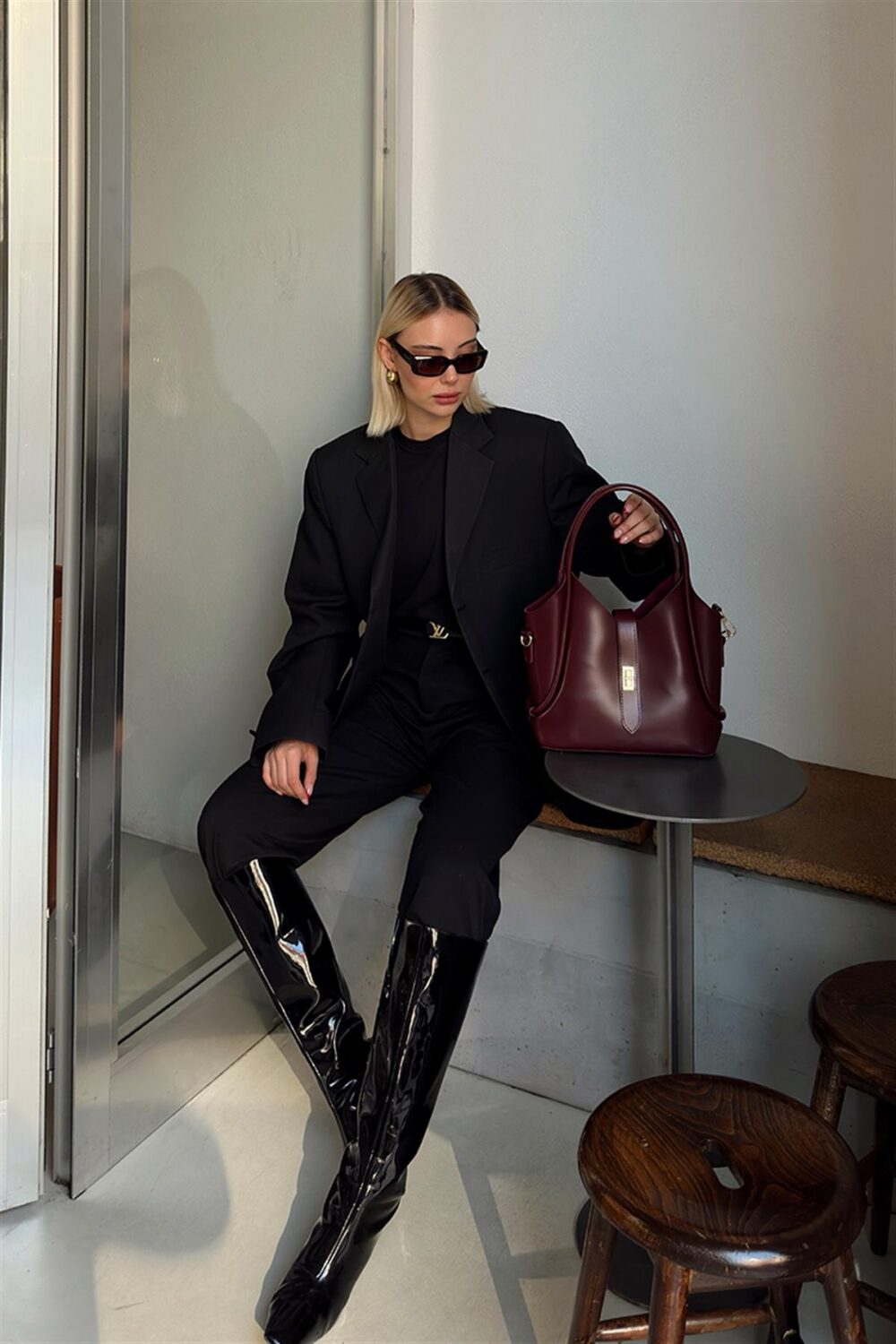 Cindy Bordeaux + Trousse