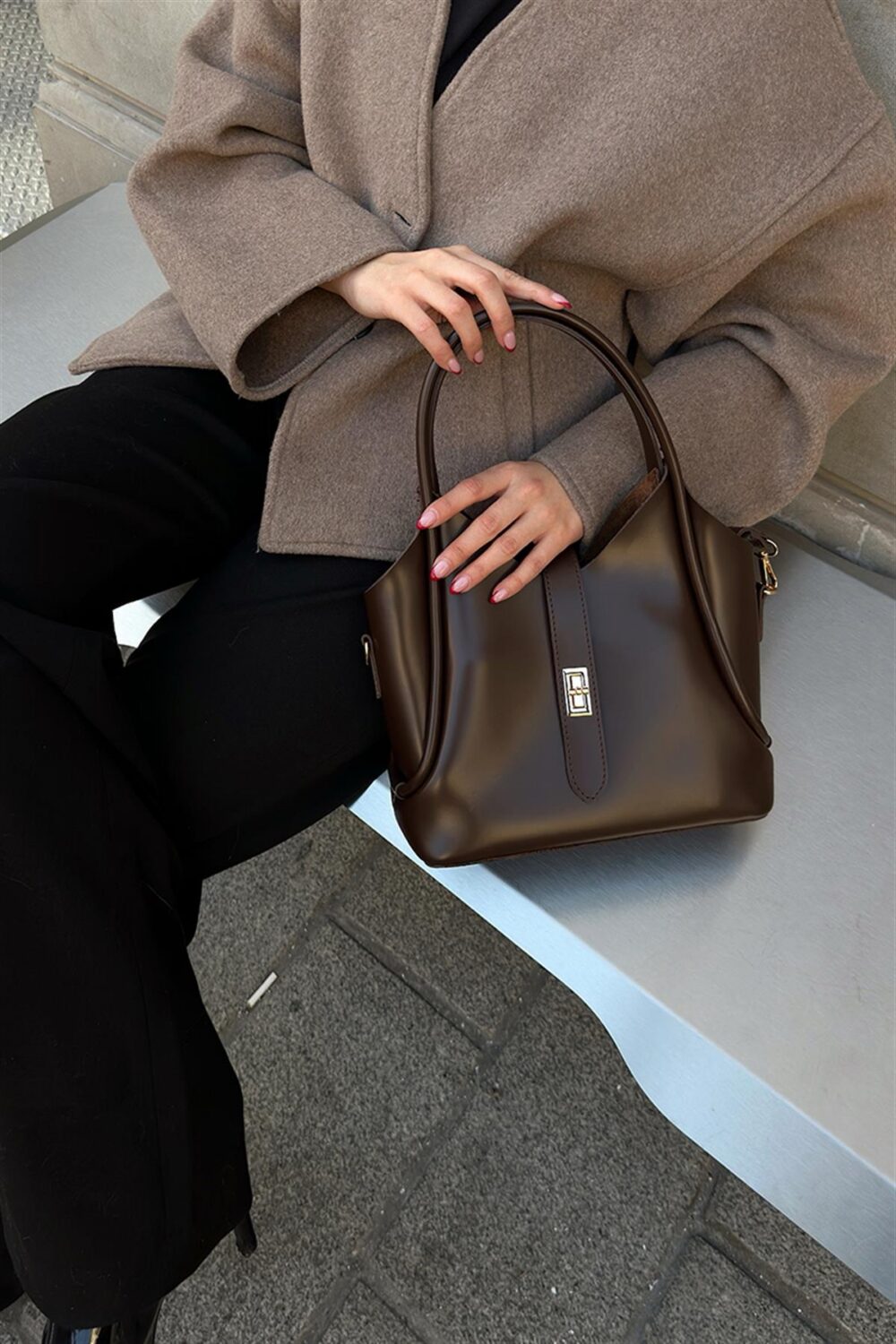 Cindy Marron + Trousse