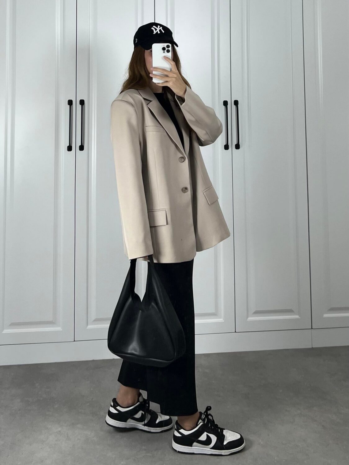 Premium Oversize blazer Beige