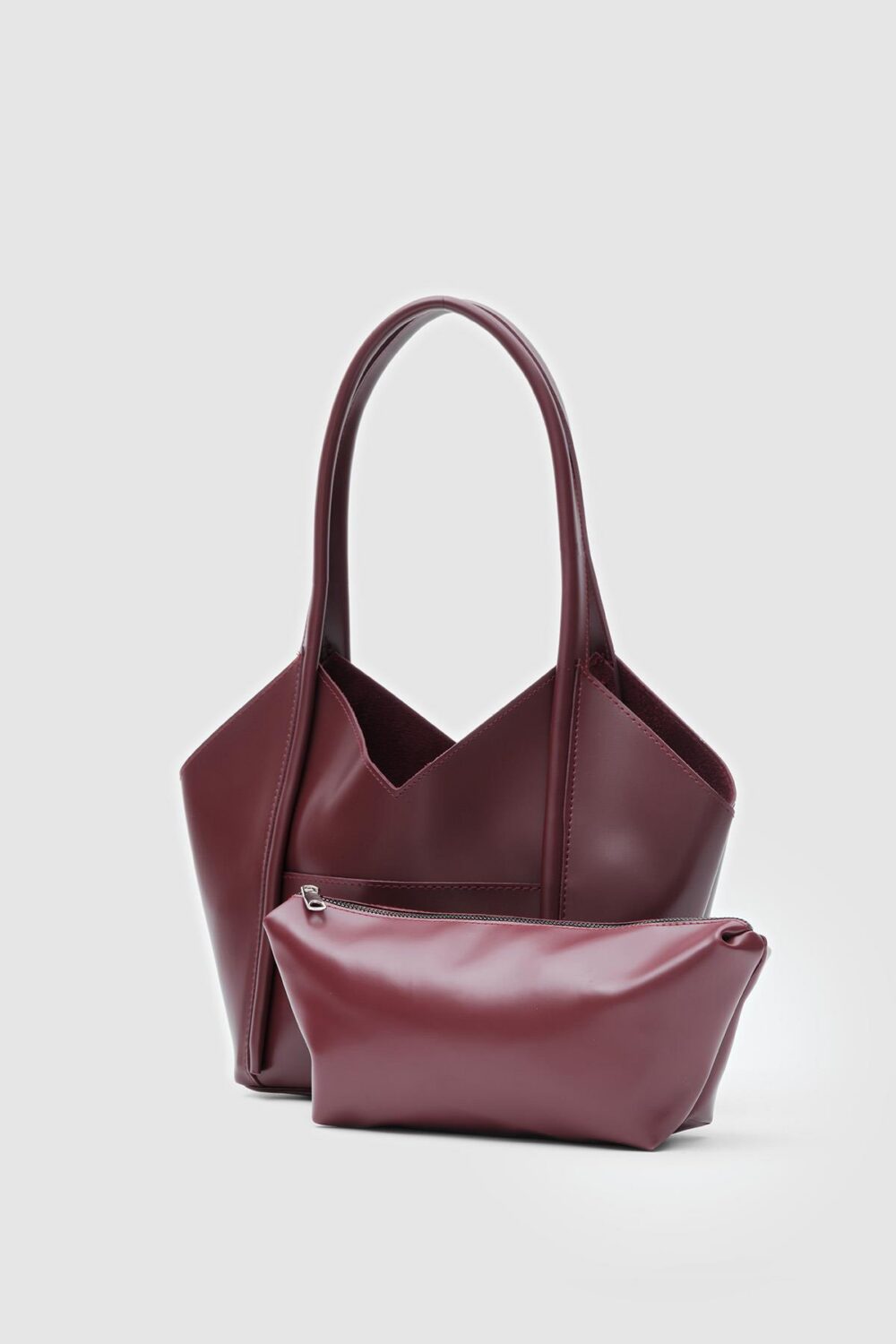 Giza Bordeaux + Purse