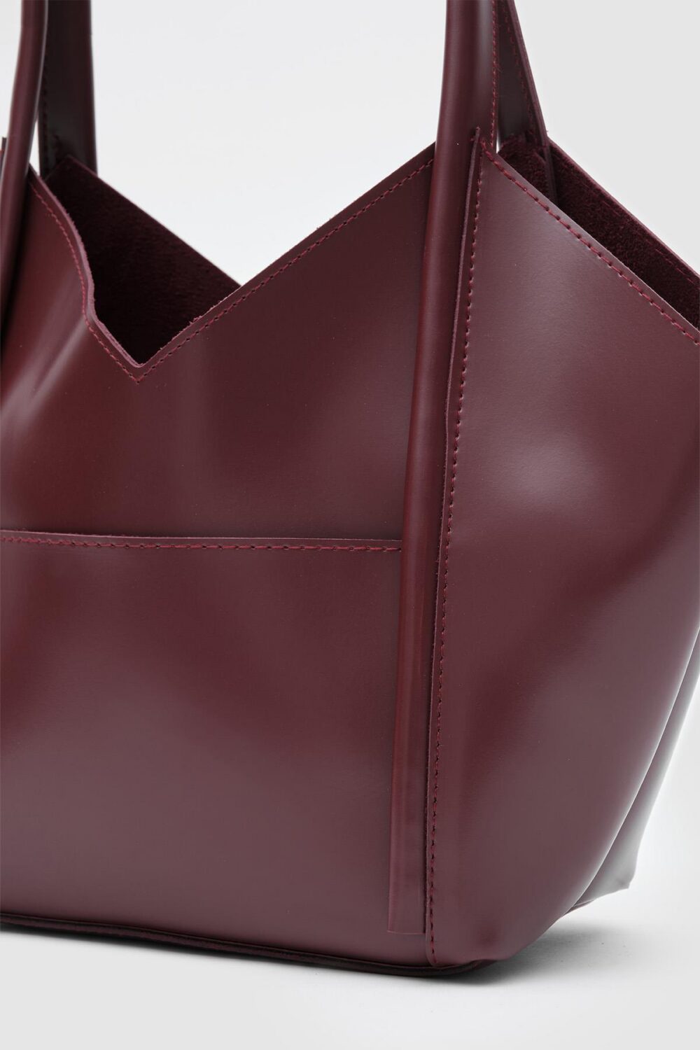 Giza Bordeaux + Purse