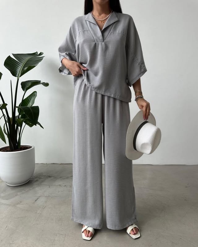 Ensemble Mindy Gris