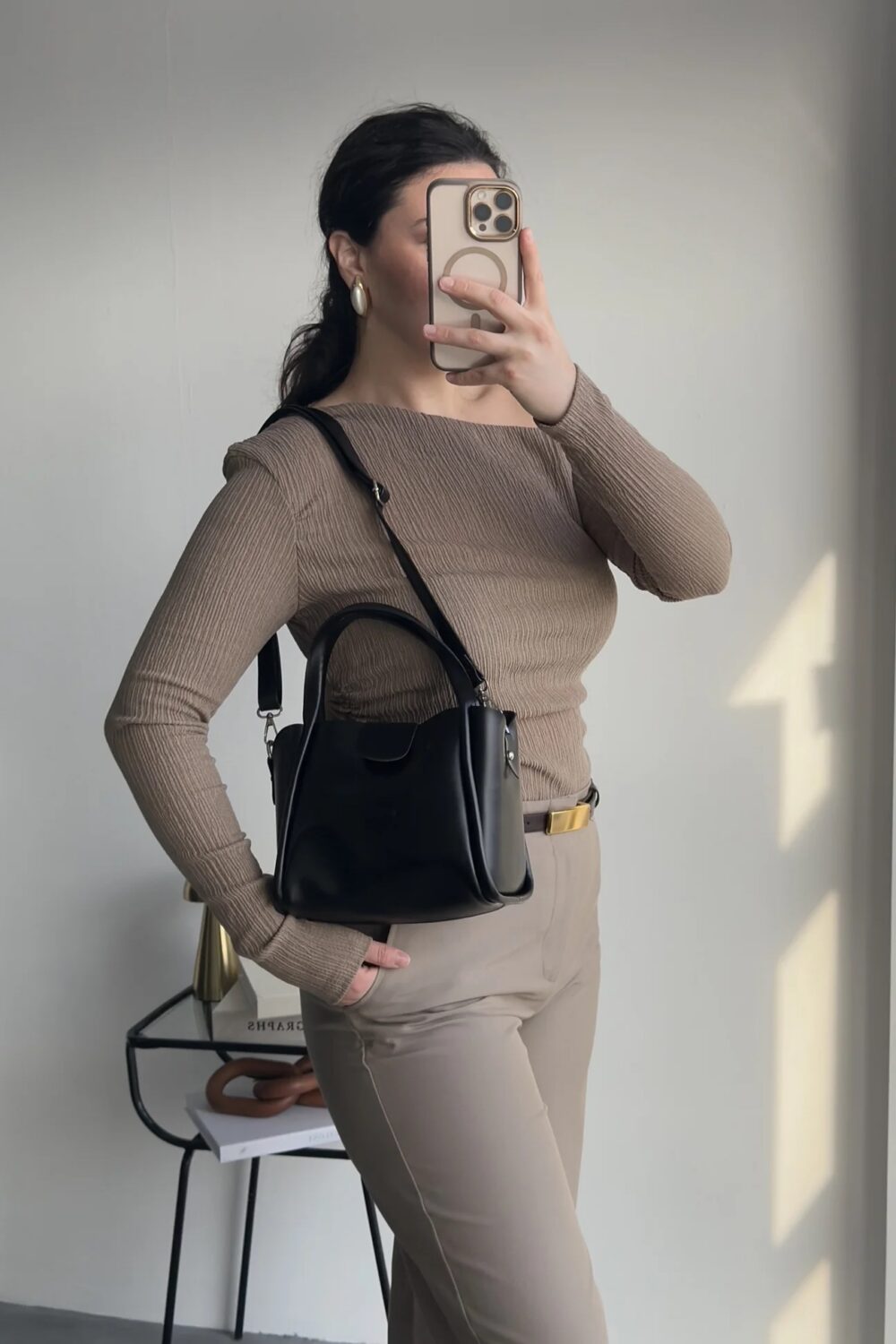 Beca Noire + Purse