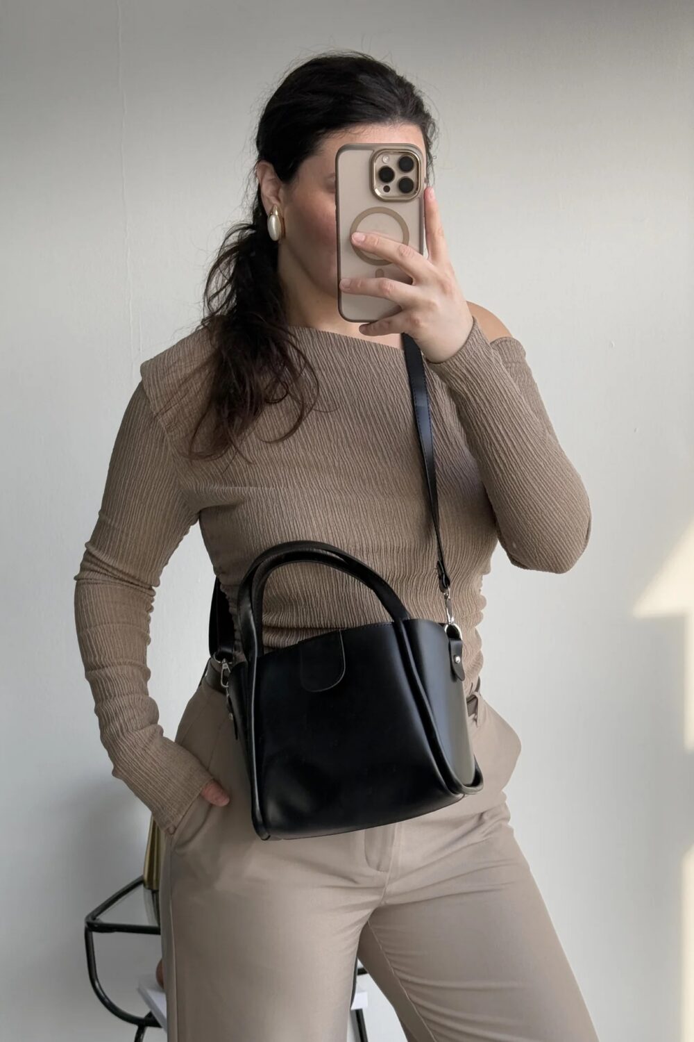 Beca Noire + Purse