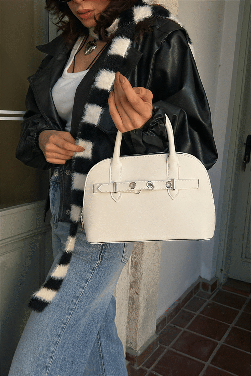 Etro blanc casse
