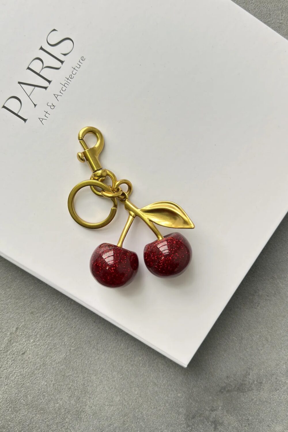 Viral Cherry Bag Charm