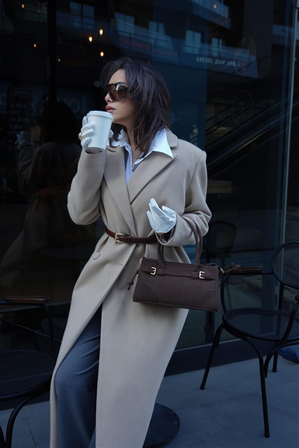 Maya Suede Marron