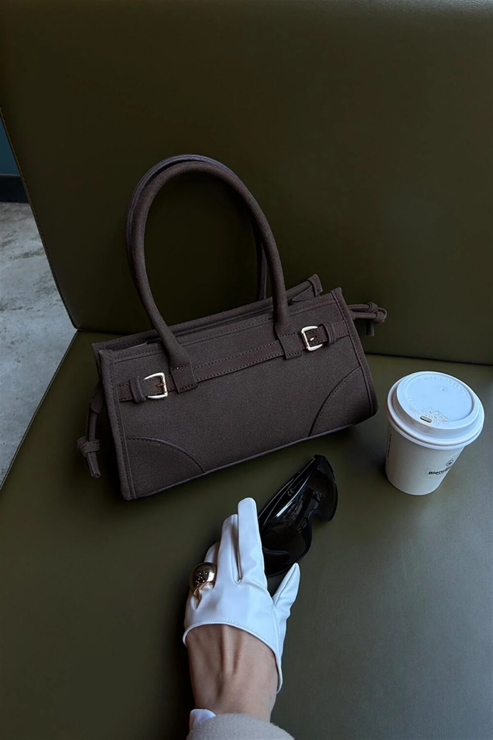 Maya Suede Marron