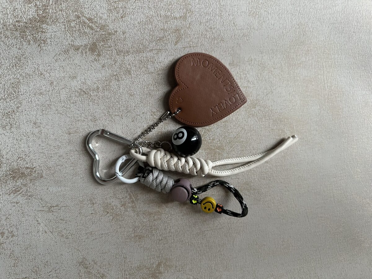 Moments Heart Bag Charm