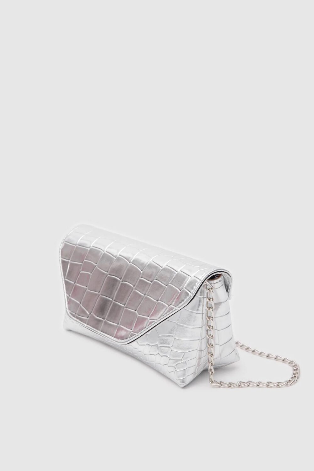 Gigi Clutch Silver