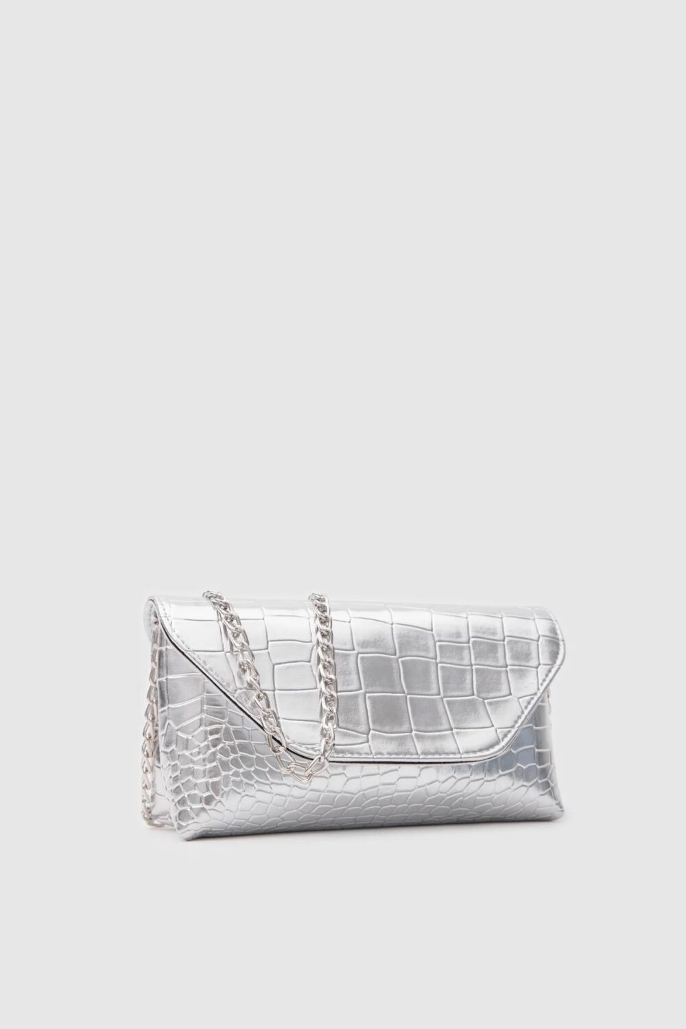 Gigi Clutch Silver