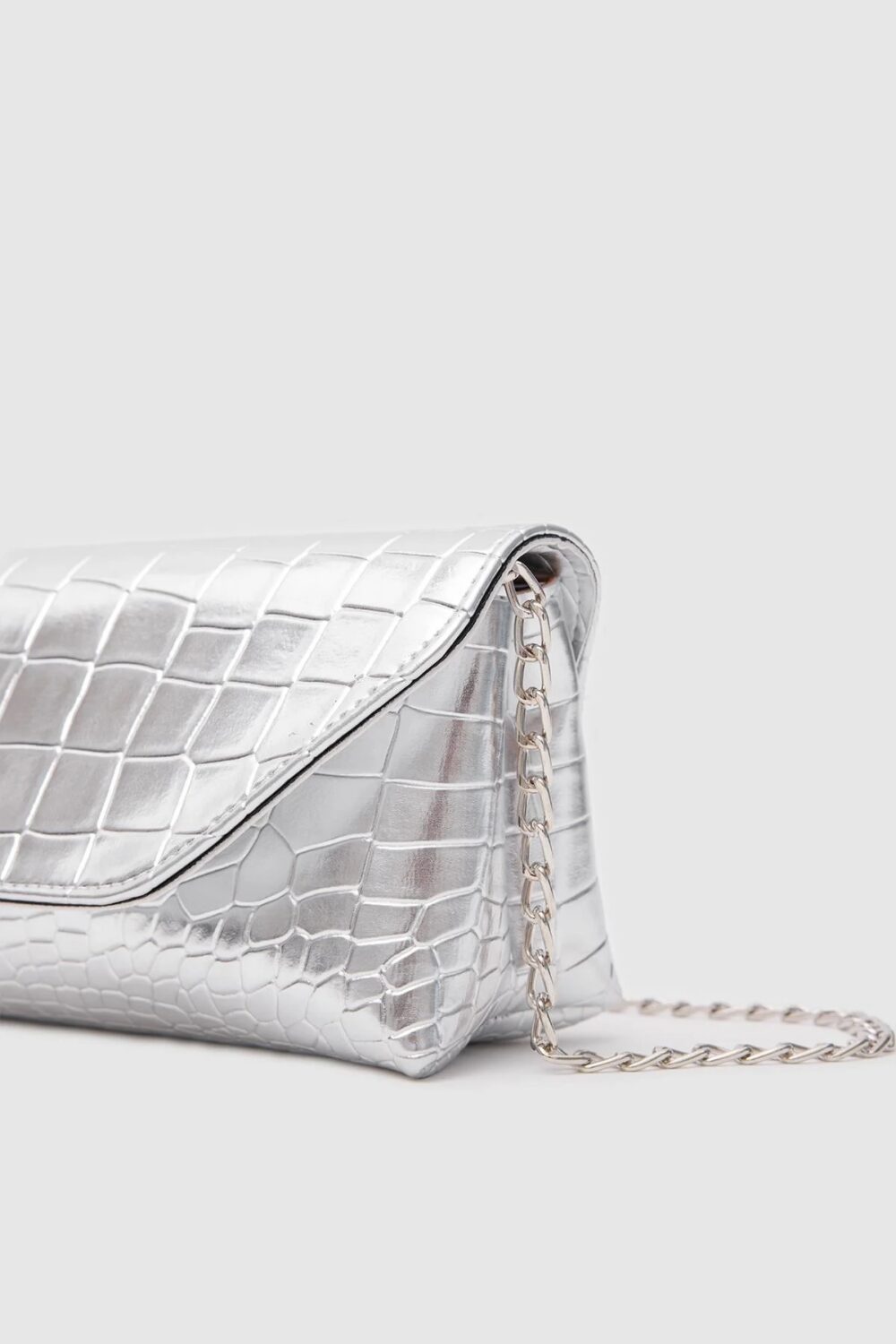 Gigi Clutch Silver