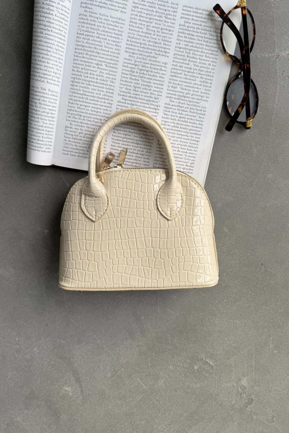 Darla Patterned Beige