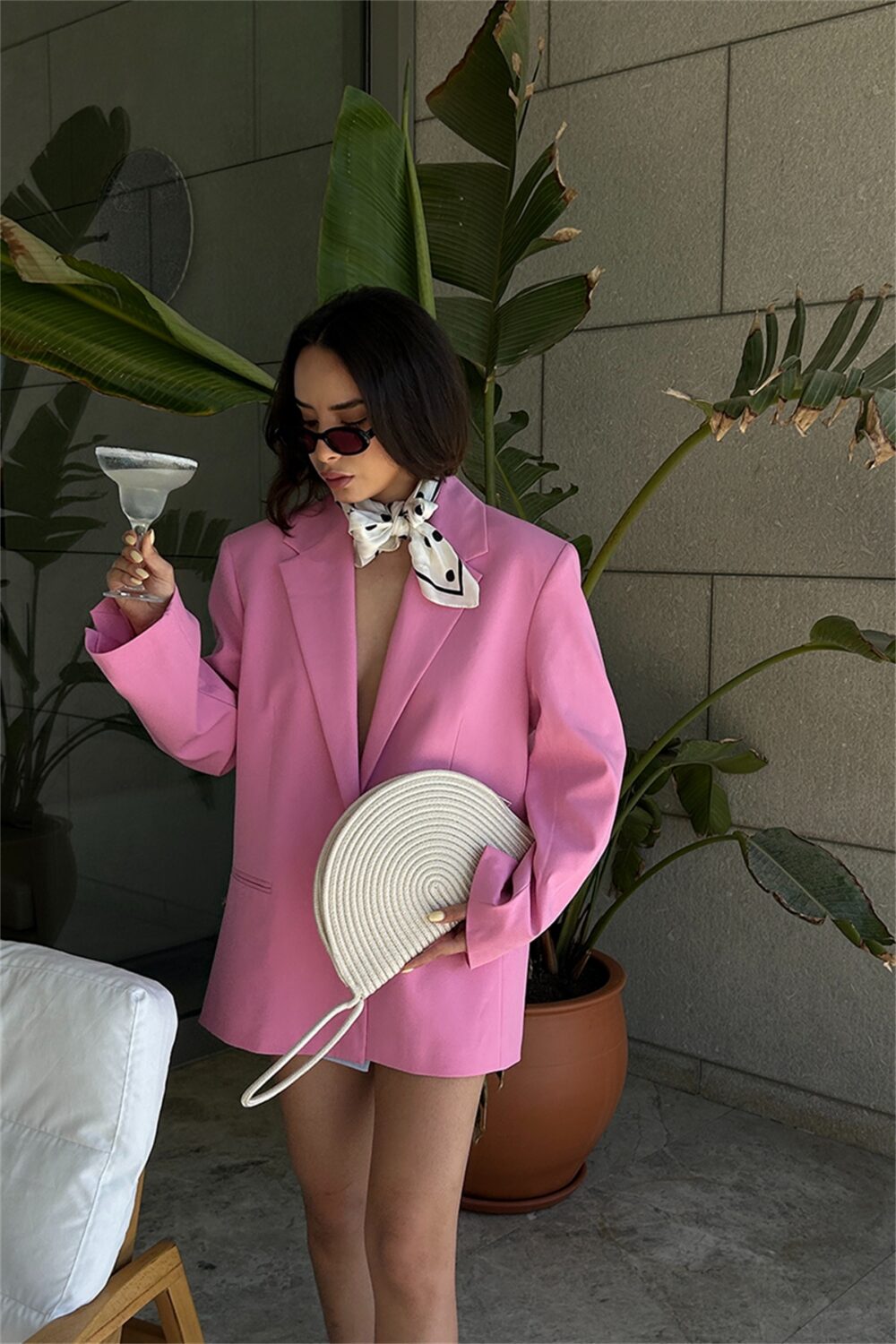 Breeze Blanc Cassé Handmade Straw