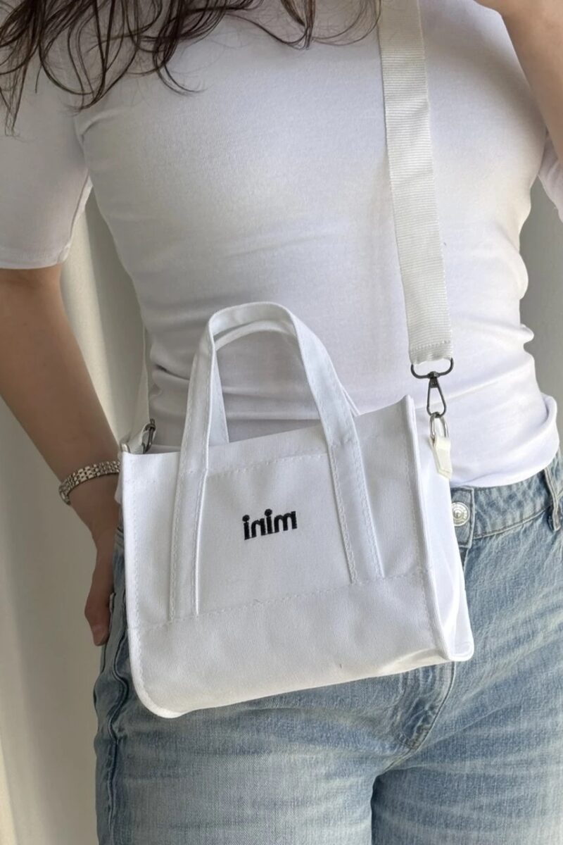 Mini Tote Blanc