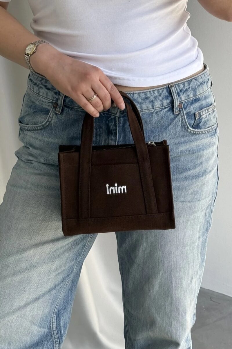 Mini Tote Marron