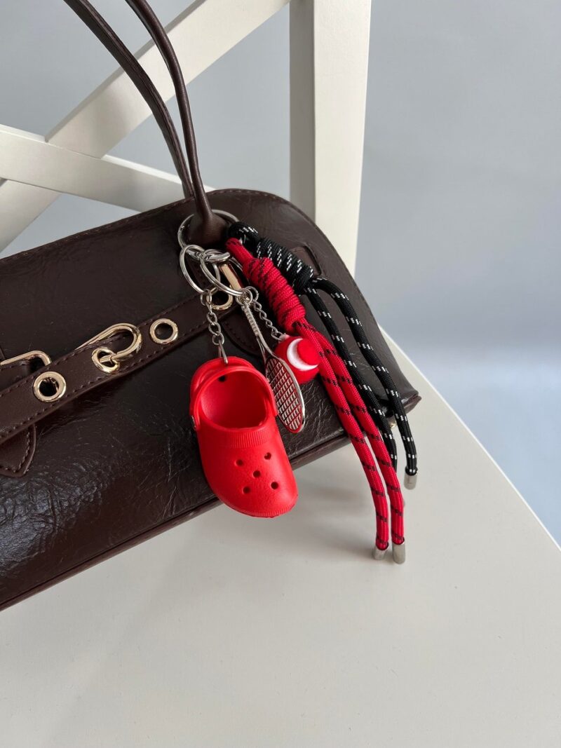 Ploppi Red Bag Charm