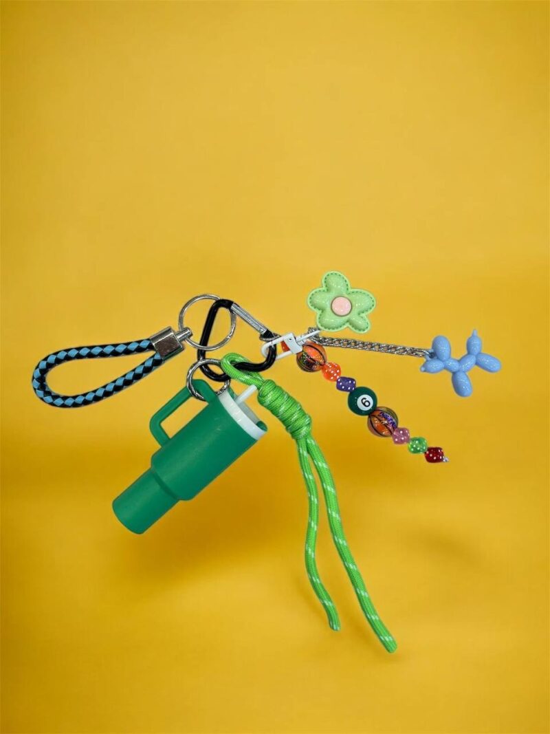 Mini Sip Green Bag Charm