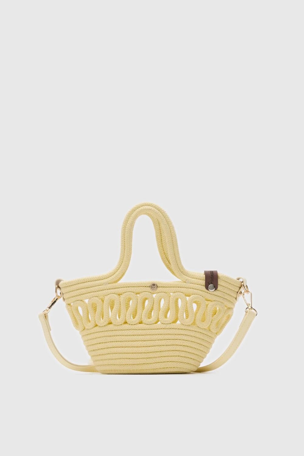 Ortega Butter Yellow Handmade Straw