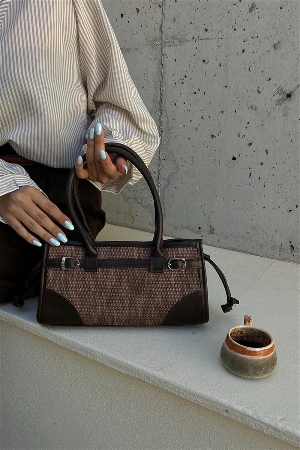 Maya Straw Marron
