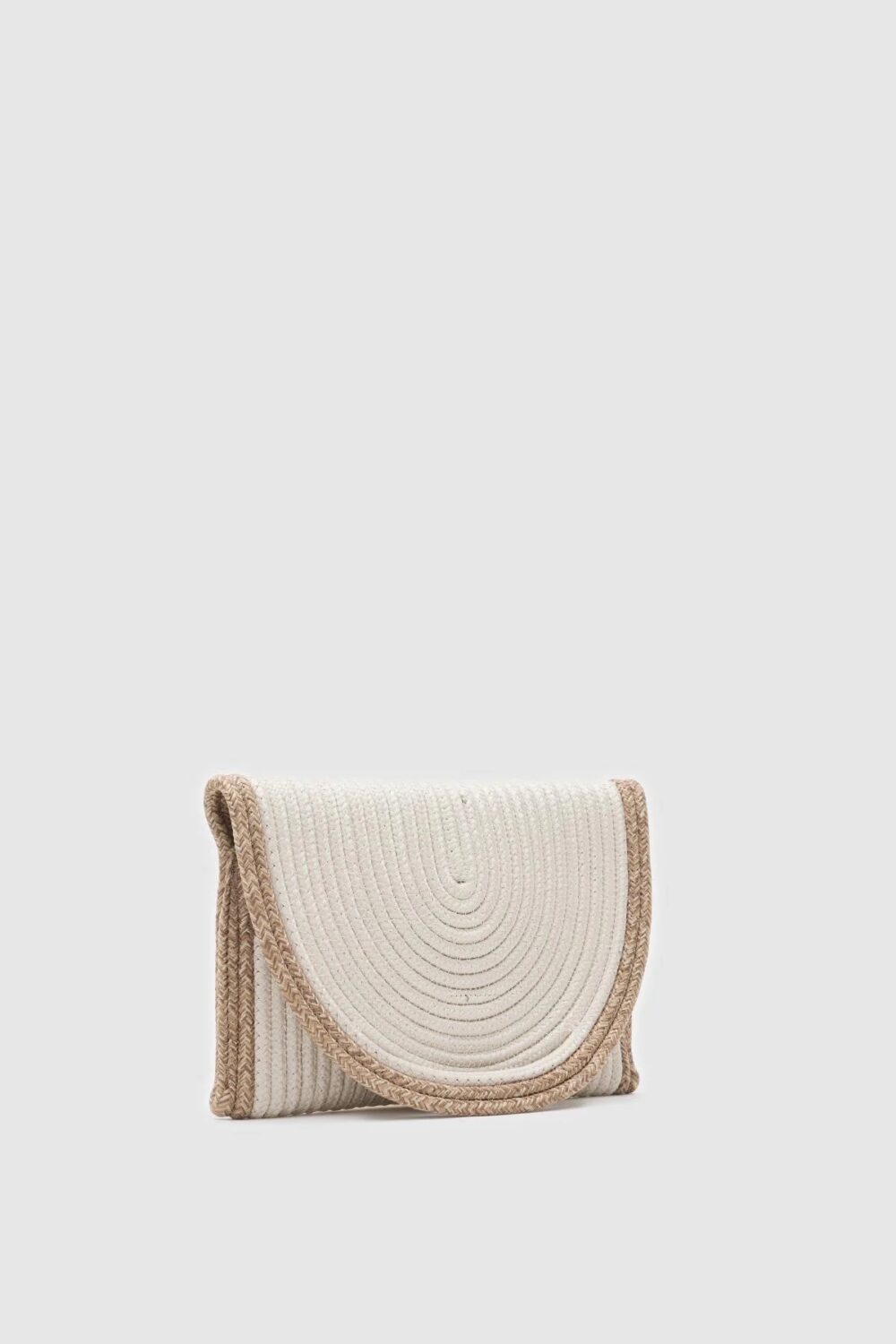 Giselle Handmade Clutch Creme