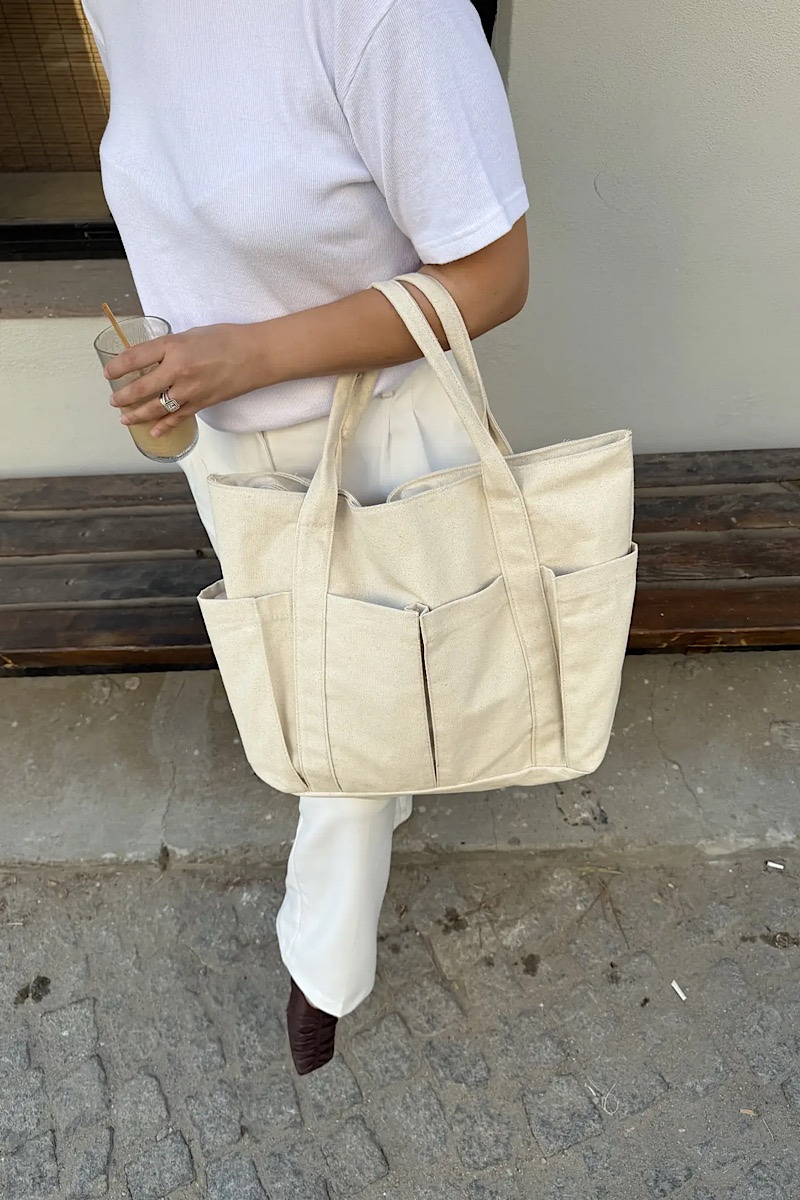 Troy Canvas Beige