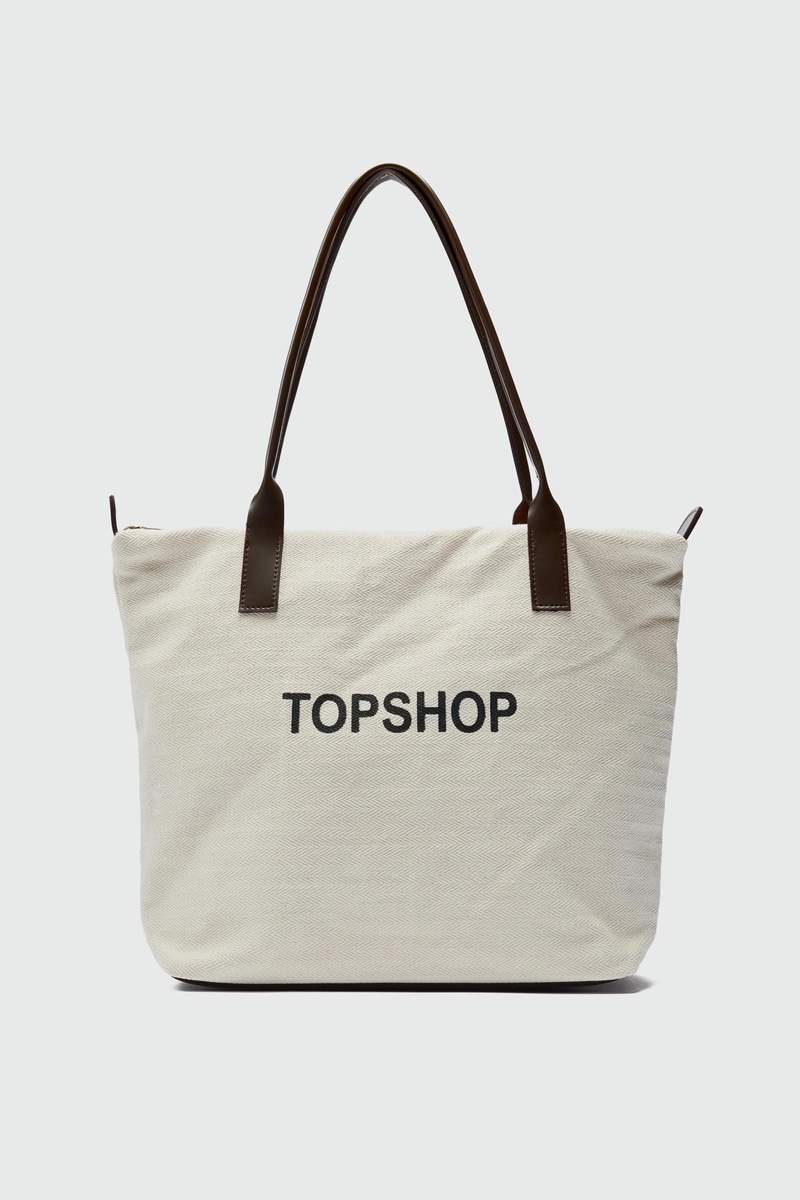 Top-Shop Canvas Marron