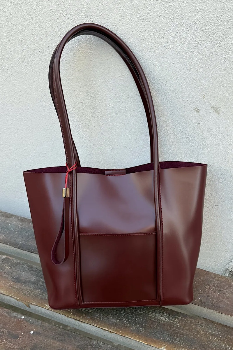 Jade Bordeaux + Purse