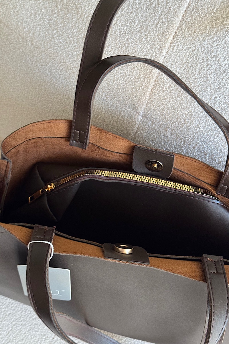 Higgs Medium Marron + Purse