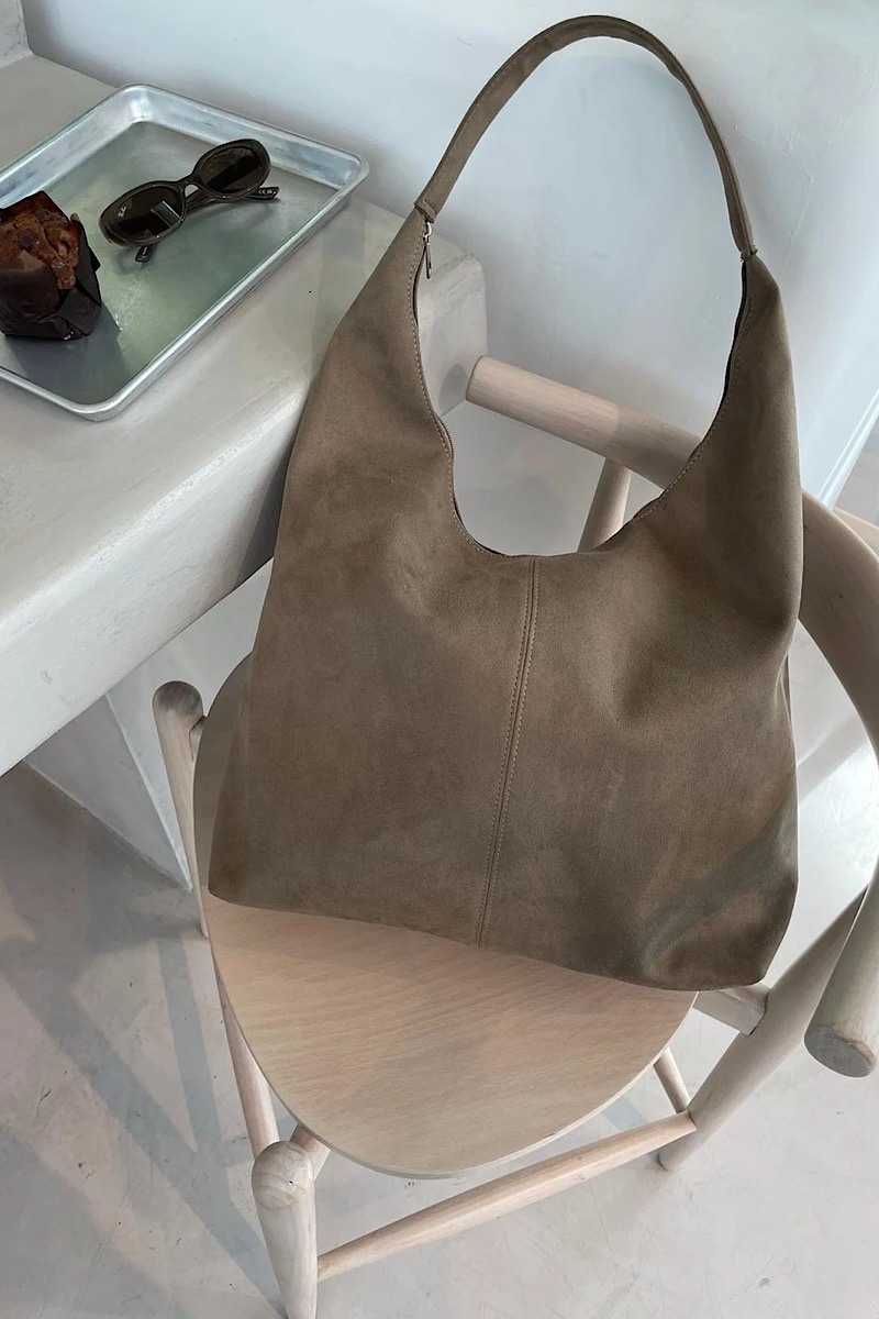 Zoe Suede Nude