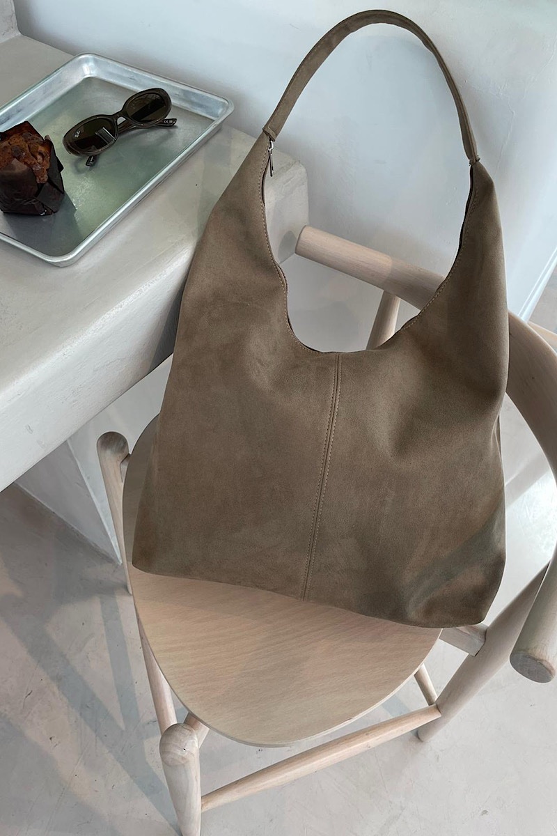 Zoe Suede Nude