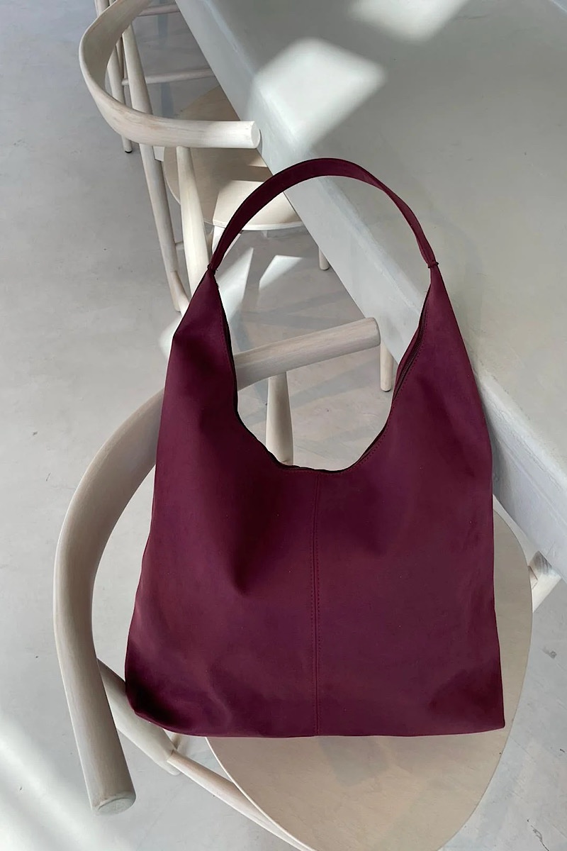 Zoe Suede Bordeaux