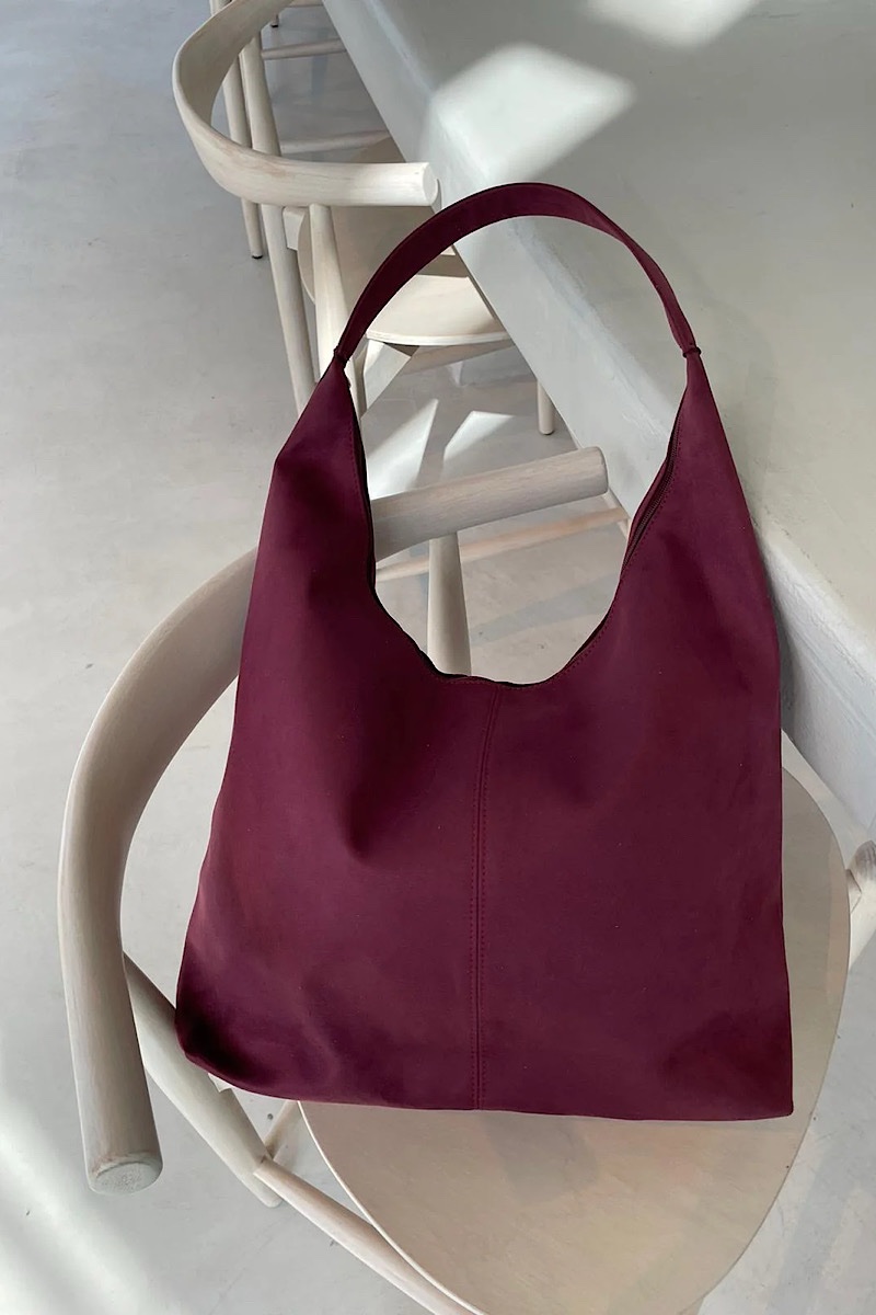 Zoe Suede Bordeaux
