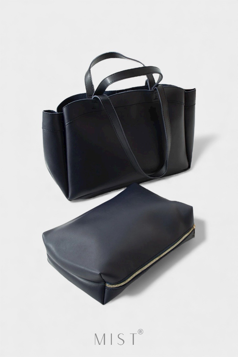 Higgs Medium Navy Blue + Purse
