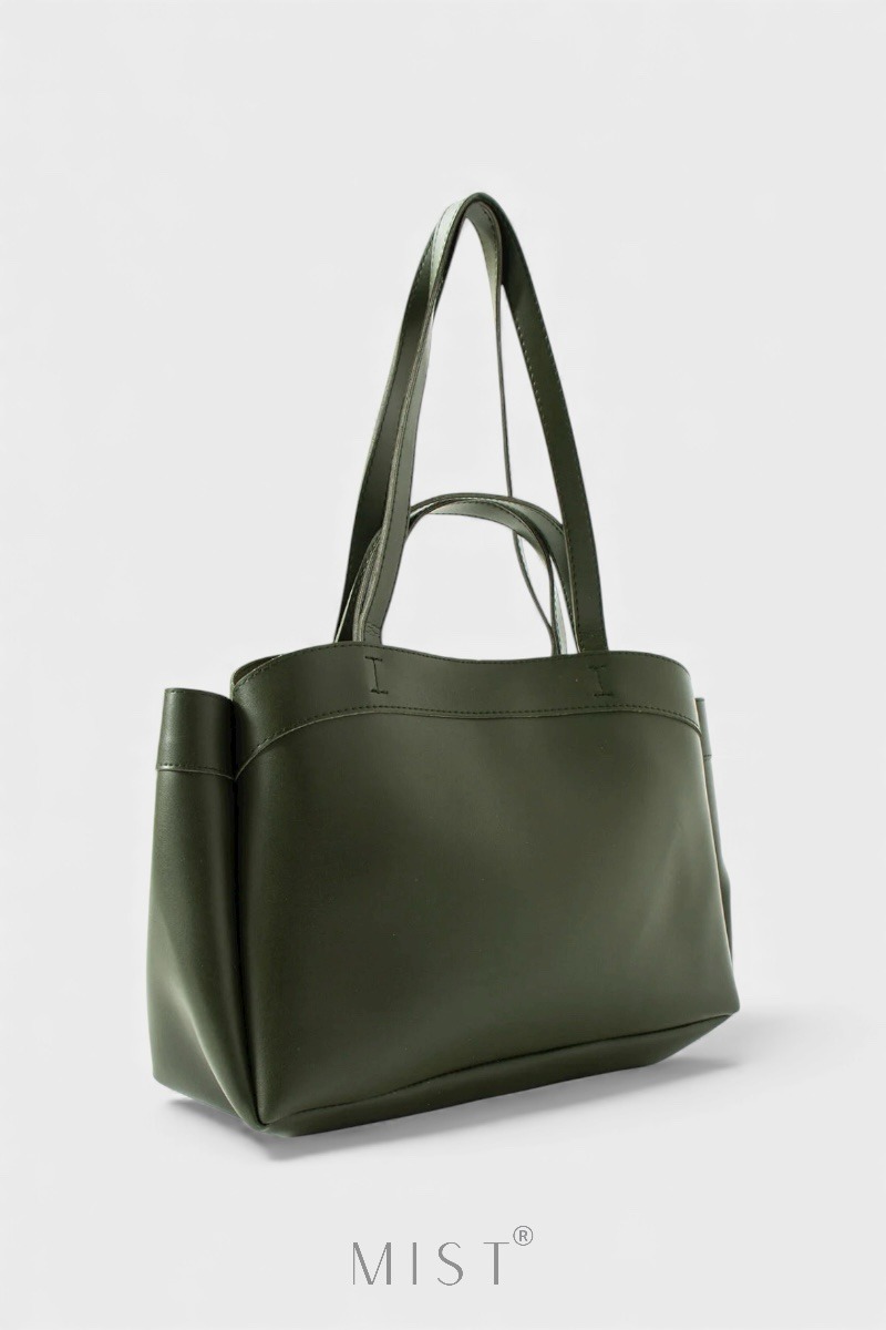 Higgs Medium Olive Green + Purse