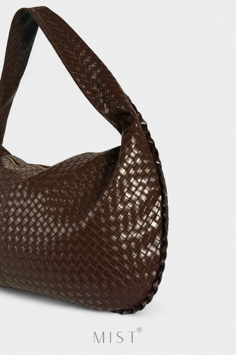 Sandy Large Woven Brown