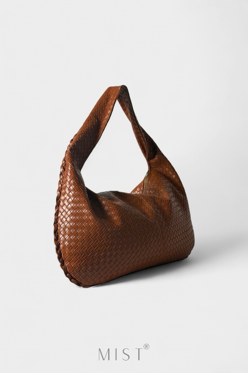 Sandy Large Woven Camel