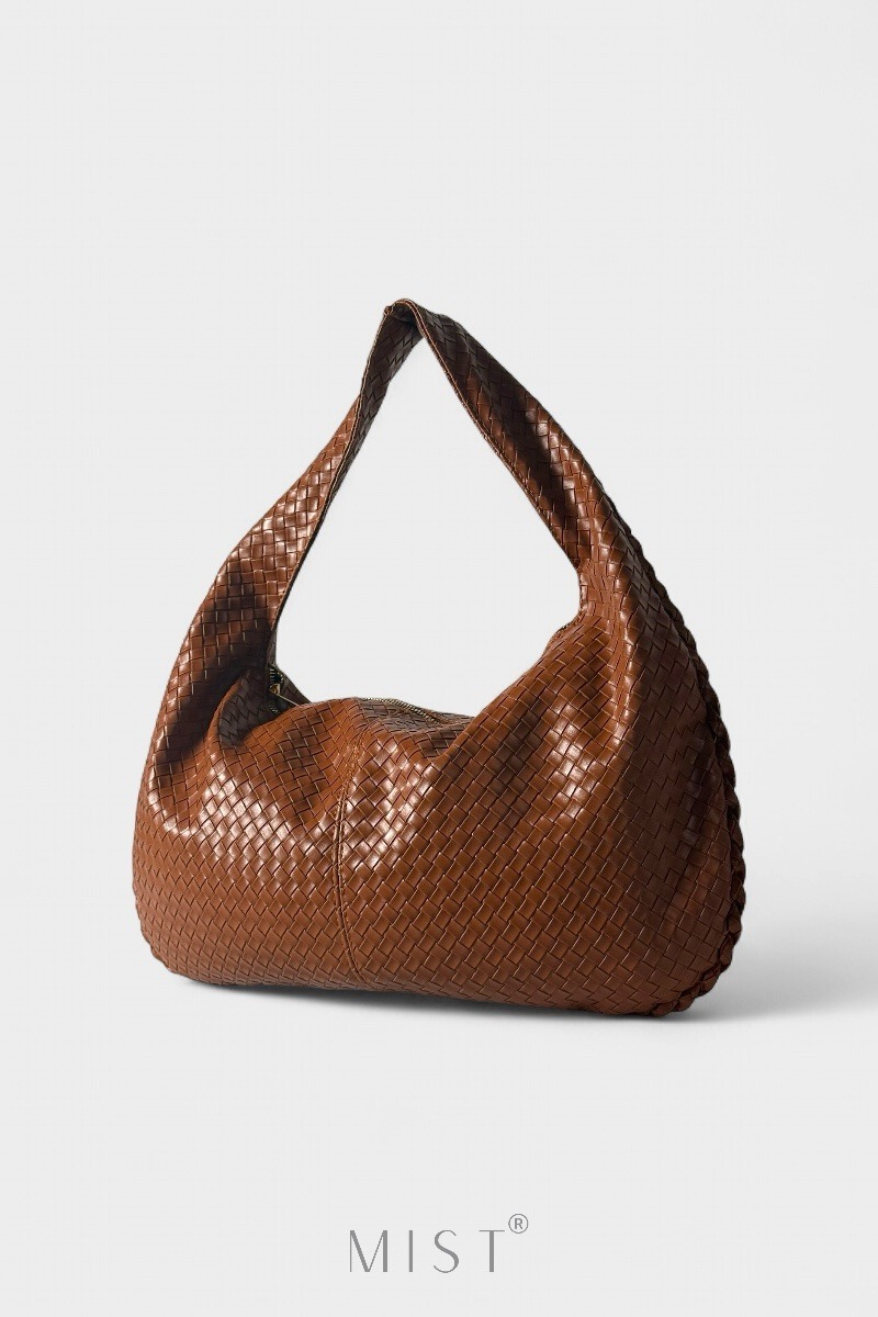 Sandy Large Woven Camel