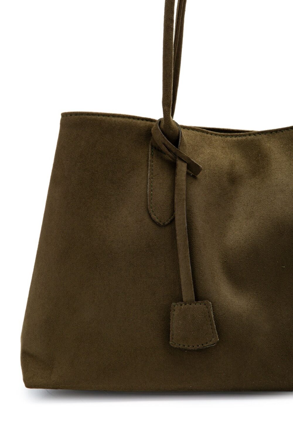 Helena Suede Vert Olive