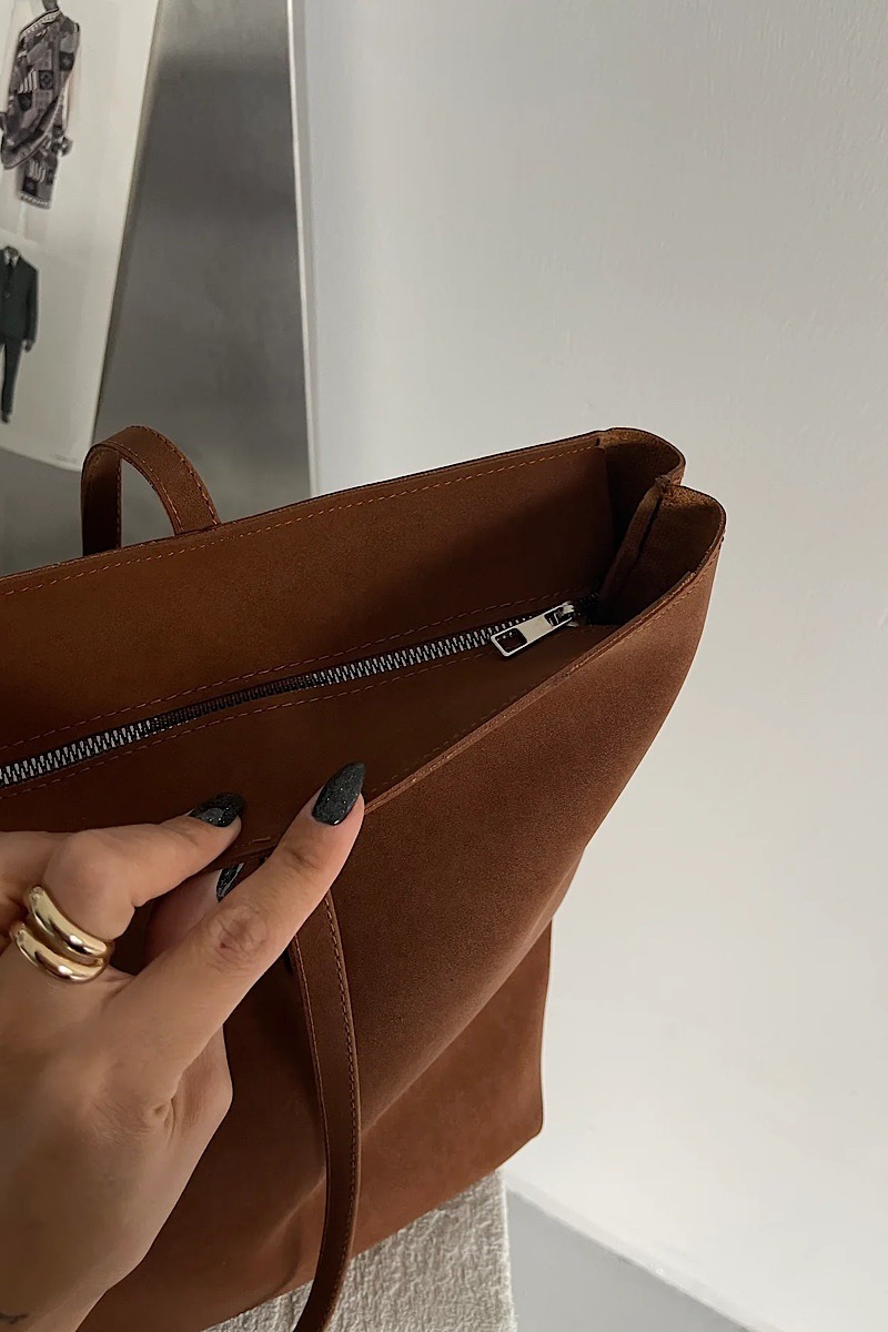 Bria Suede Camel
