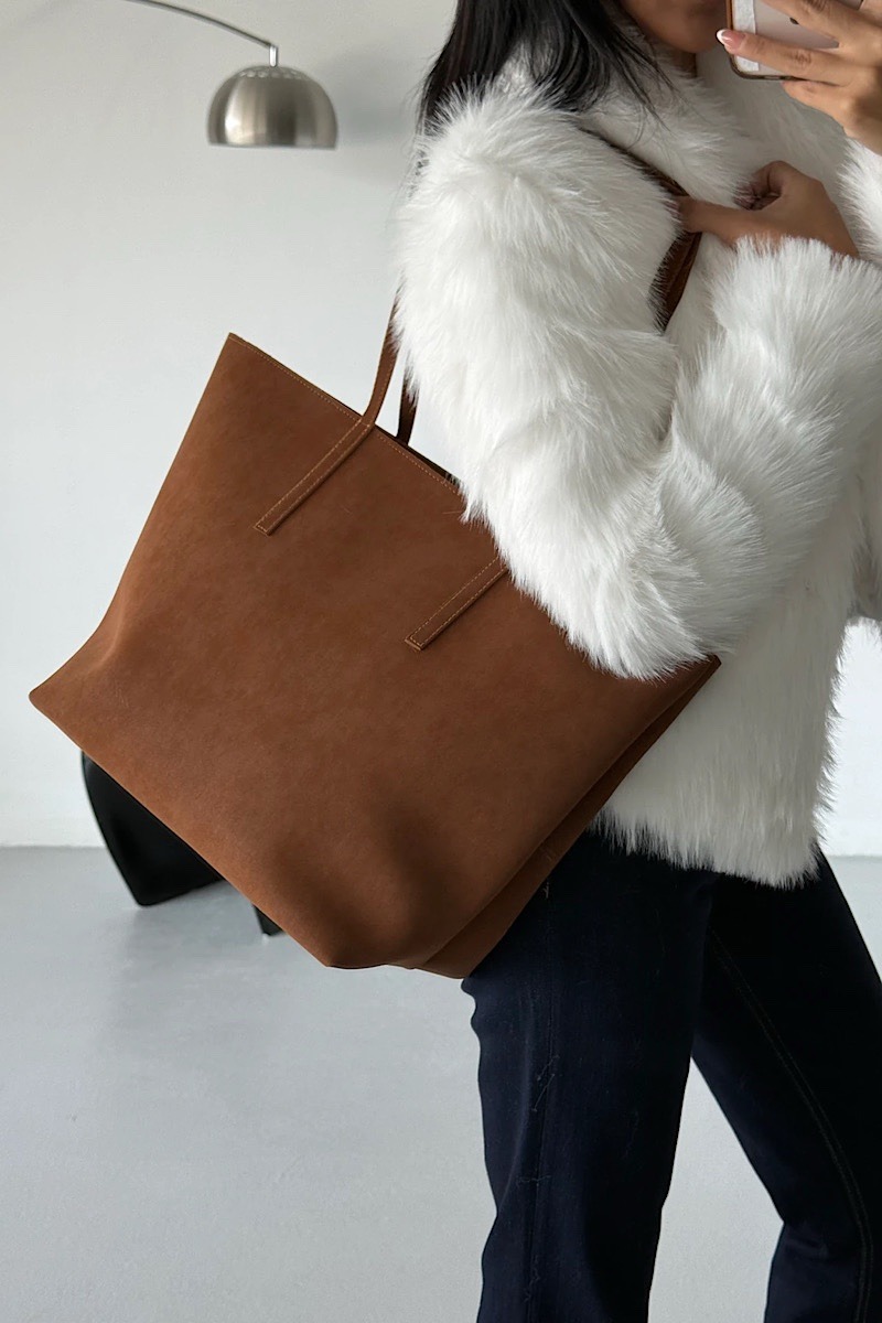 Bria Suede Camel