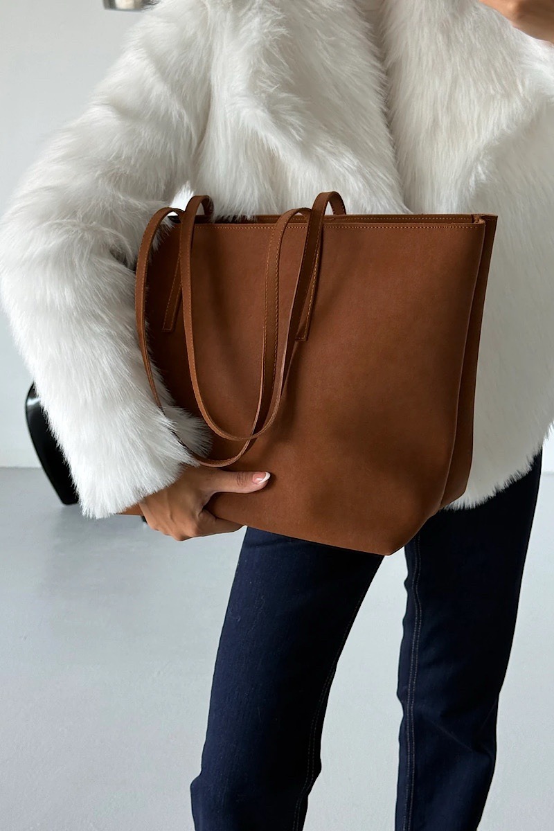 Bria Suede Camel