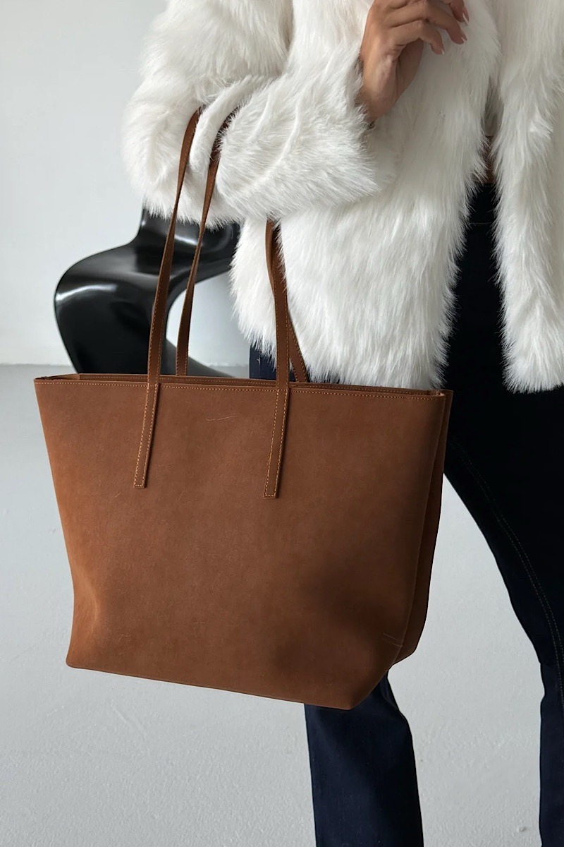 Bria Suede Camel