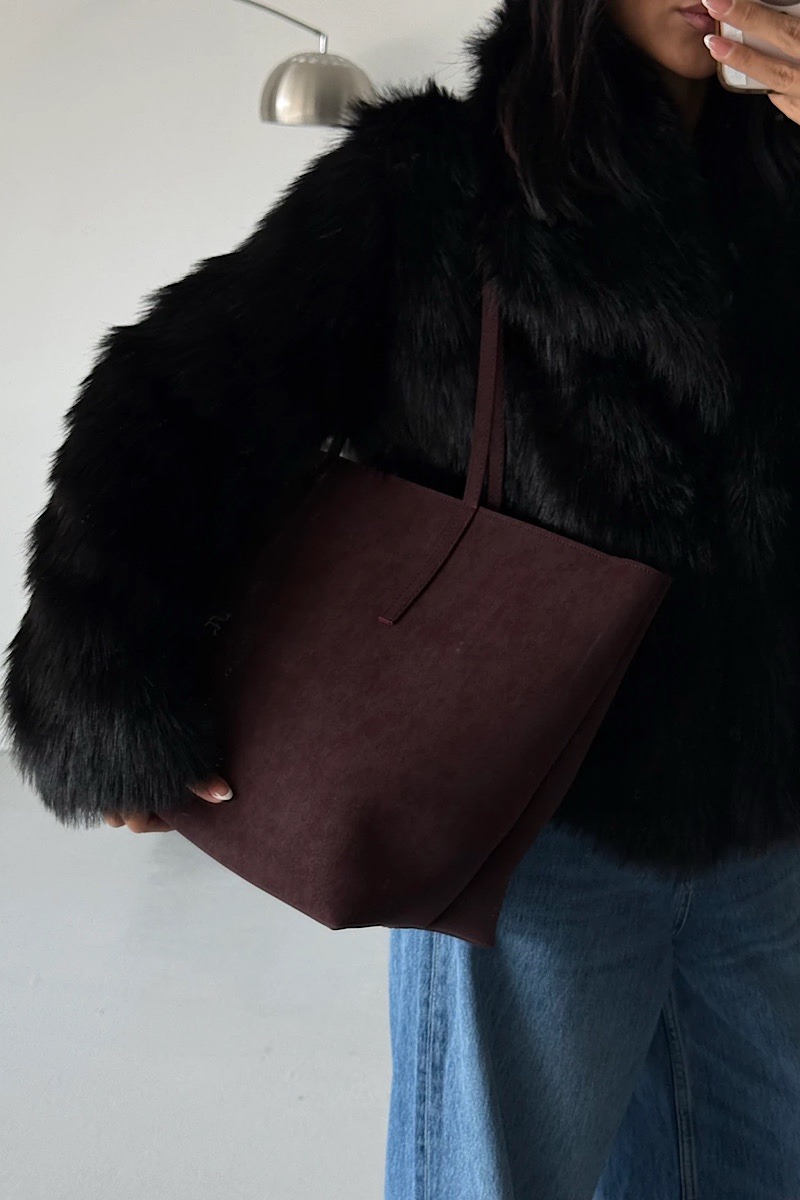 Bria Suede Bordeaux