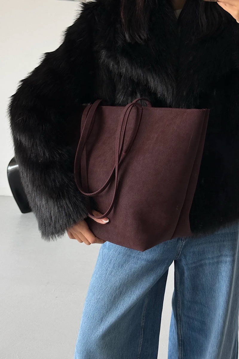 Bria Suede Bordeaux