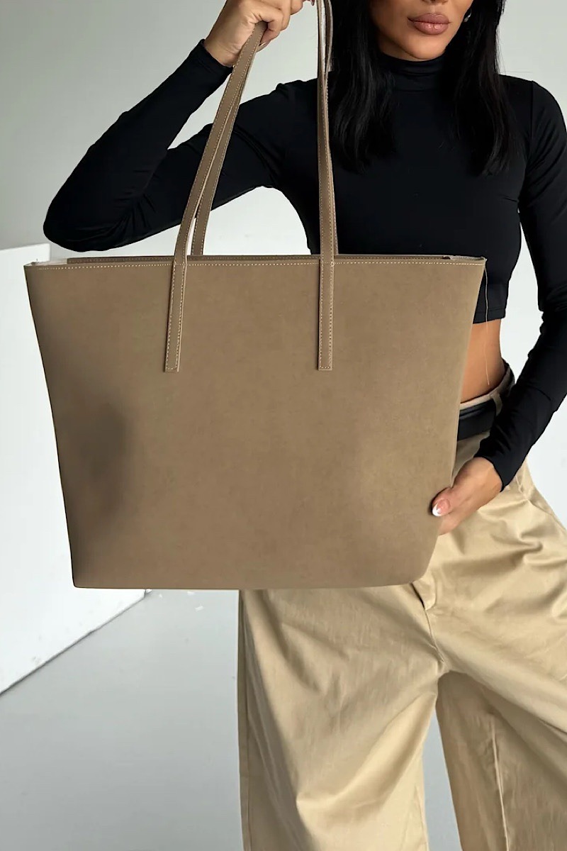 Bria Suede Beige